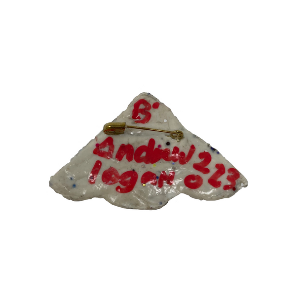 'B' - PEARL WHITE BEE BROOCH, 2023