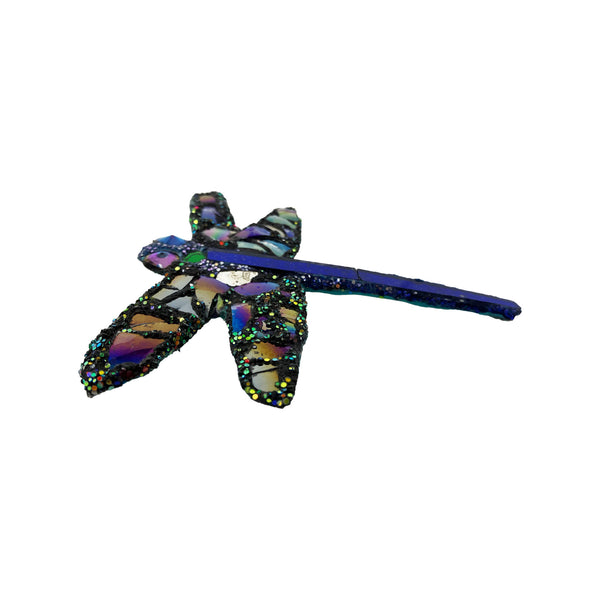 BLUE & PURPLE DRAGONFLY BROOCH - MAY TIME, 2023