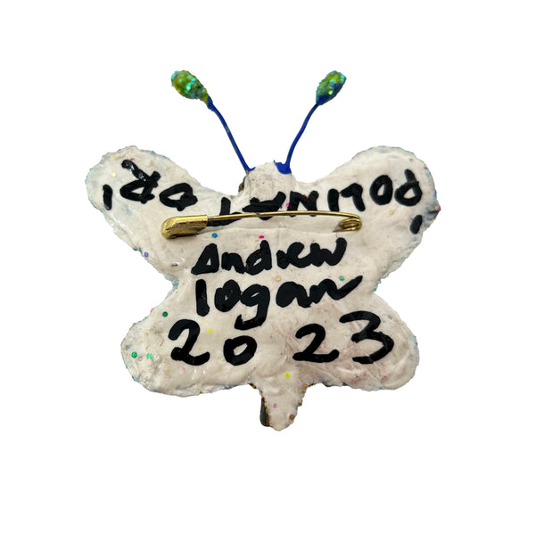 POLLINATOR - PAUA SHELL BUTTERFLY BROOCH, 2023