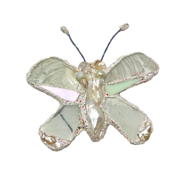 PEARL DREAM - THE POLLINATORS, BUTTERFLY BROOCH, 2023