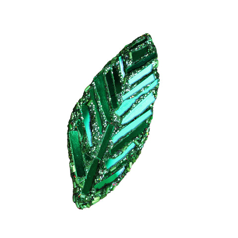 LOVE LEAF - GREEN LEAF BROOCH, 2024