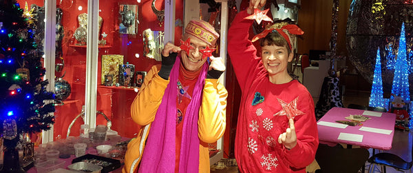 Make a Star 🌟 Christmas Wearable Art Workshop with Andrew Logan