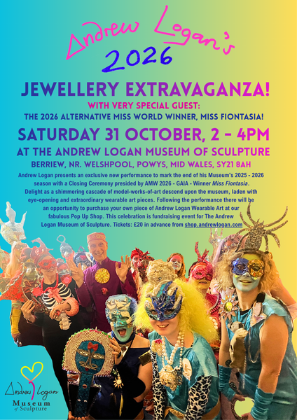 Andrew Logan's 2026 JEWELLERY EXTRAVAGANZA Performance!