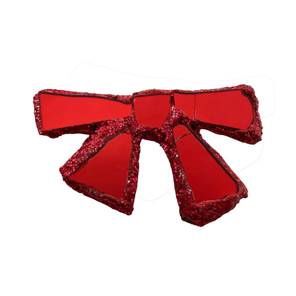 "SB" - RED BOW-TIE BROOCH, 2023