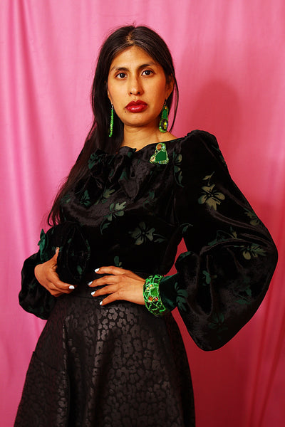 BRIGHT GREEN BANGLE, 2024