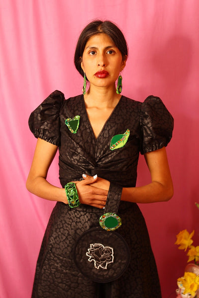 BRIGHT GREEN BANGLE, 2024