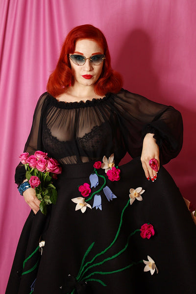 DIVINE - PINK TEARDROP RING, 2024