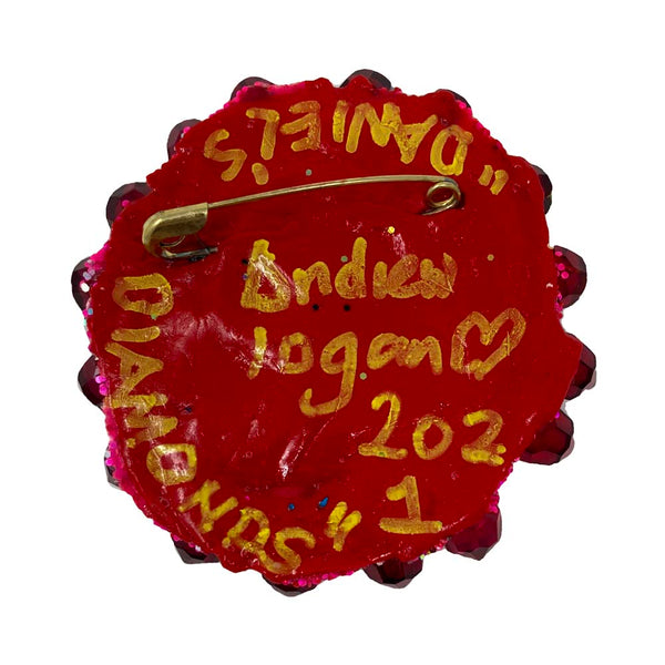 ANDREW LOGAN BROOCH