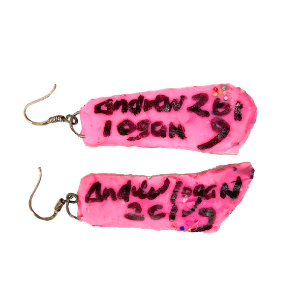 Andrew Logan pendant earrings