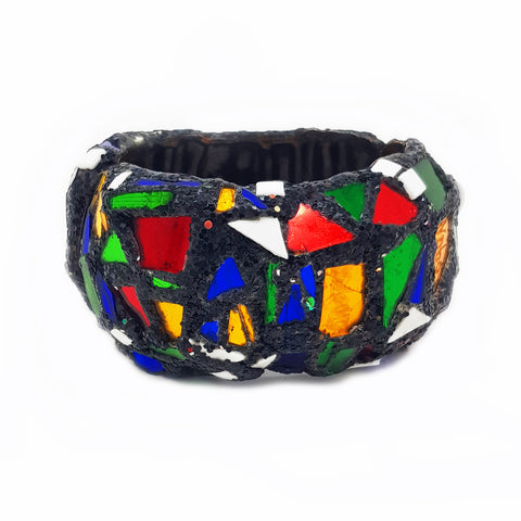 HARLEQUIN HINGED BANGLE