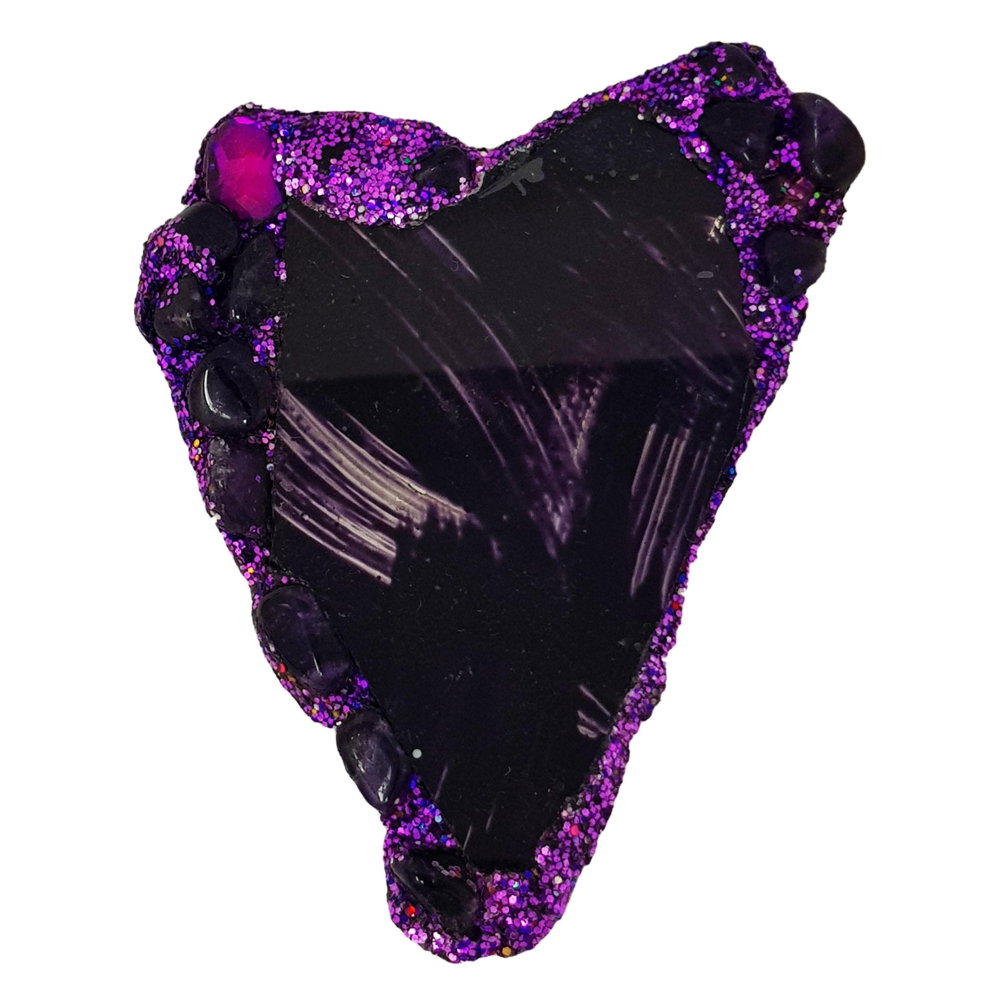 Andrew Logan Purple Heart Brooch