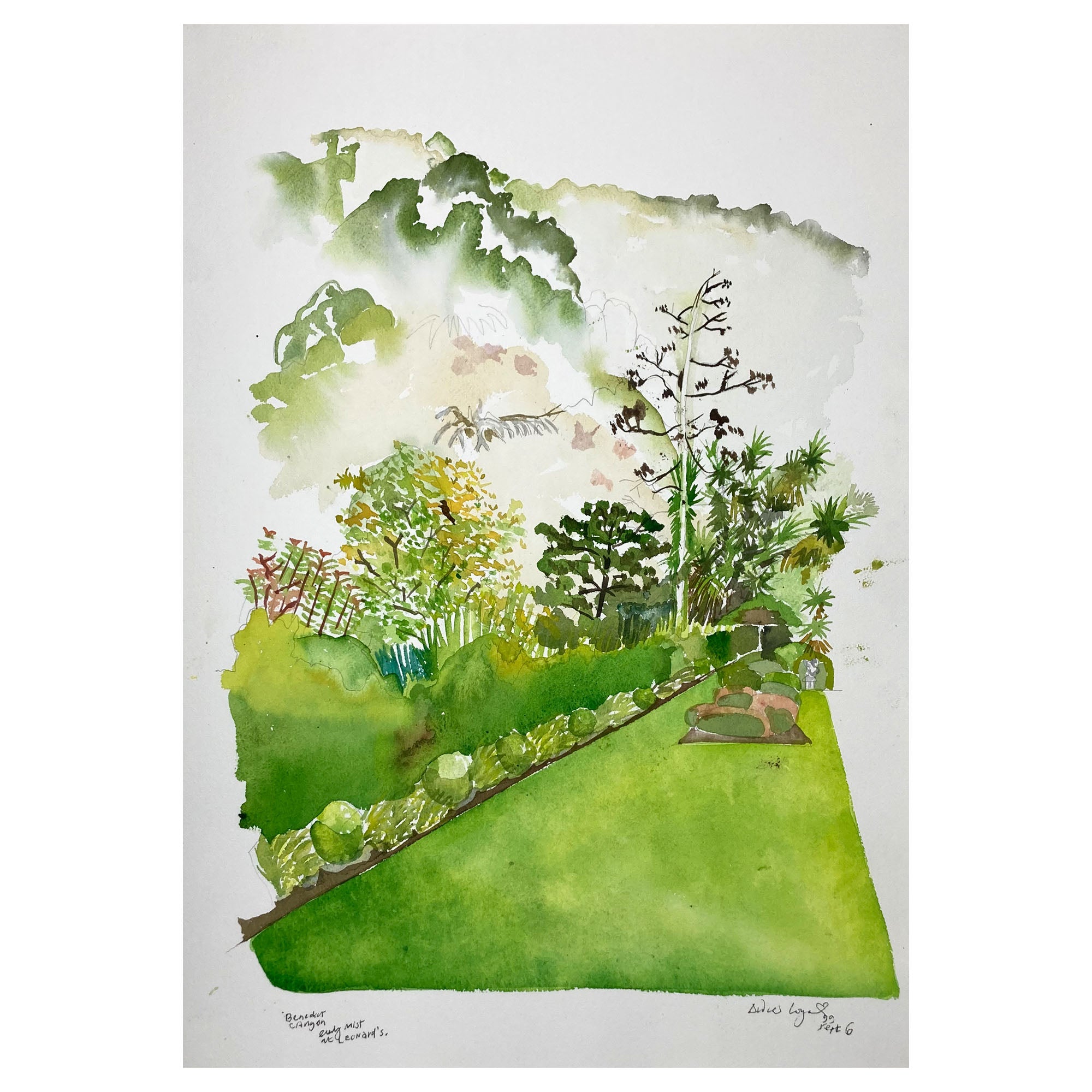 ANDREW LOGAN WATERCOLOUR