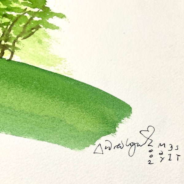 ANDREW LOGAN WATERCOLOUR